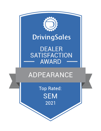 DrivingSales Dealer Satisfaction Award, Top Rate: SEM 2021
